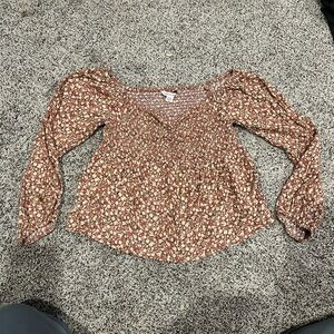 American Eagle Floral Women's Top